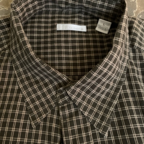 Men’s Halogen Size Large long sleeved button down shirt - Picture 2 of 5